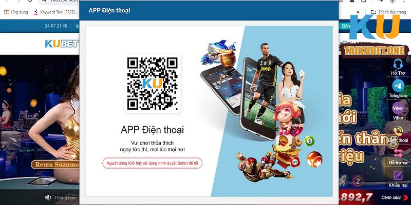 Hướng dẫn cách tải Kubet cho iPhone