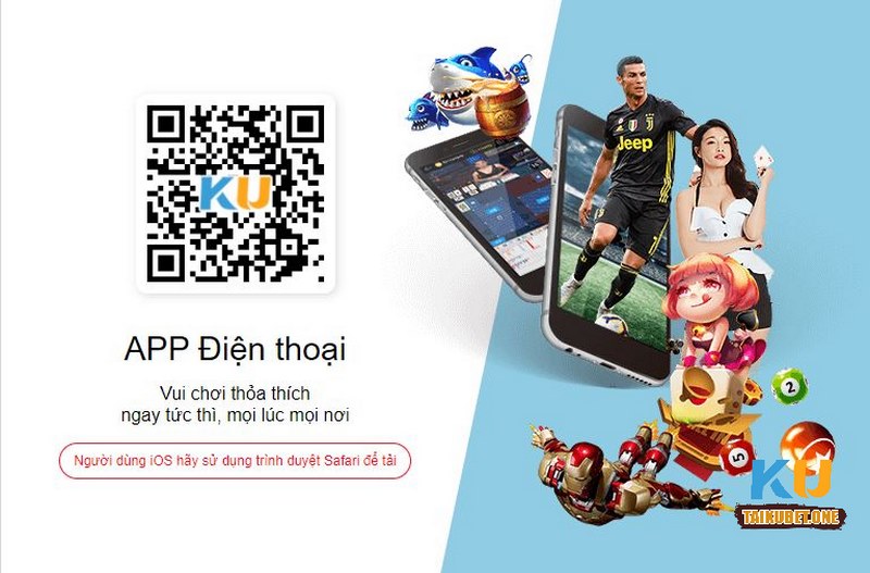 Tải app Kubet iOS có thể mang đến trải nghiệm trọn vẹn hơn cho bet thủ